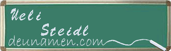 Ueli Steidl Visitenkarte